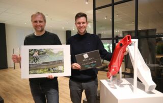 Sieger Kategorie Employer Branding: Christof Reitemeier und Jean Schlüter von AT Zweirad